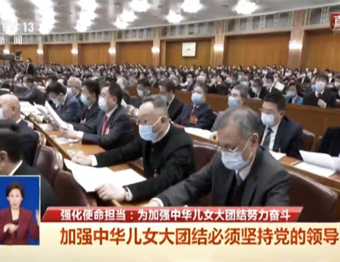 袁亚非董事长参加全国两会